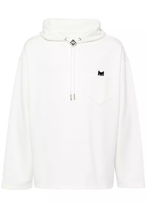 ZZERO BY SONGZIO cotton-blend hoodie - White