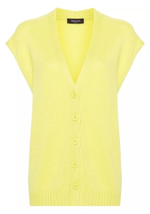 Fabiana Filippi V-neck cashmere vest - Green
