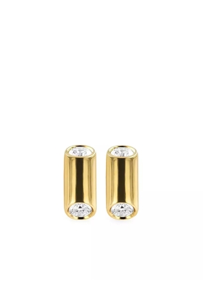 Pragnell 18kt yellow gold Eclipse diamond stud earrings