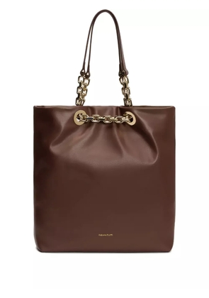 Fabiana Filippi leather tote bag - Brown