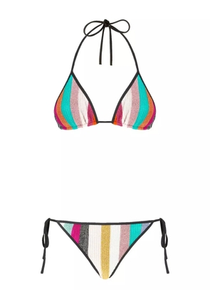 Missoni striped bikini set - Black
