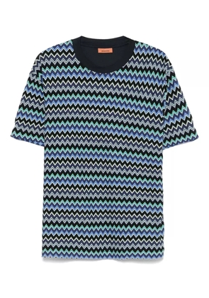 Missoni zigzag T-shirt - Black