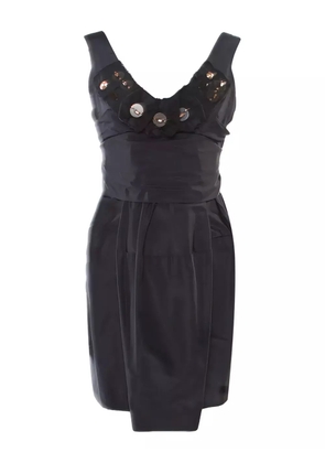 Marni Pre-Owned button-embellished dress - Black