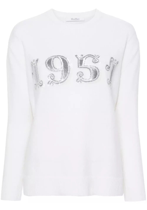 Max Mara Plata sweater - White