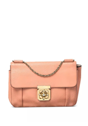 Chloé Pre-Owned Elsie flap cross body bag - Orange