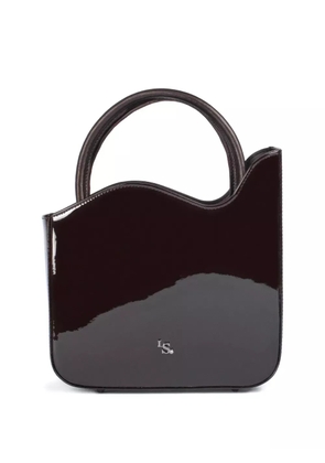 Le Silla mini Ivy leather cross-body bag - Brown