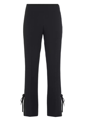 Prada tie side trousers - Black