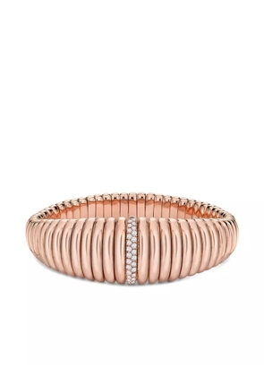 Pragnell 18kt rose gold diamond bangle bracelet - Pink