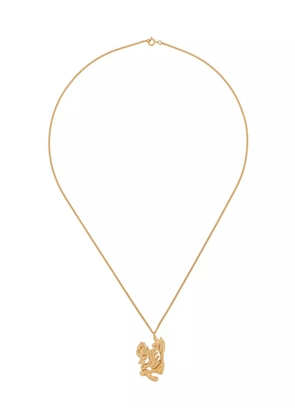 LOVENESS LEE Rat chinese zodiac necklace - Gold