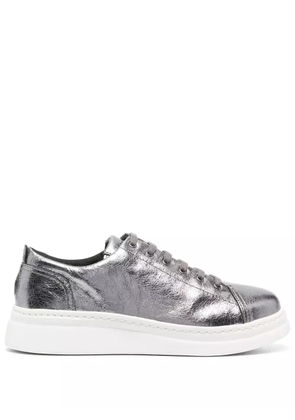 Camper metallic lace-up low-top sneakers - Grey