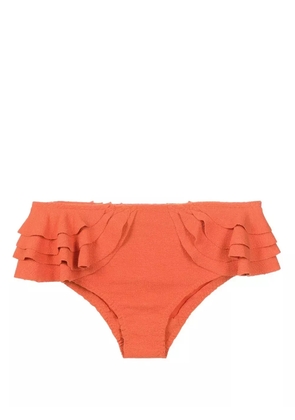 Clube Bossa Bandara high-waist bikini bottoms - Orange