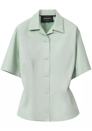 Fabiana Filippi fitted-waist shirt - Green