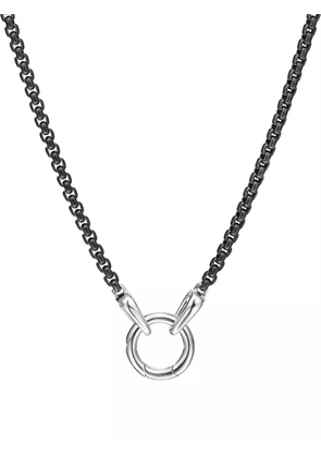 David Yurman Smooth Amulet Box Chain necklace (2.7mm) - Silver
