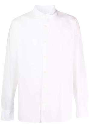 Deperlu long-sleeved cotton shirt - White