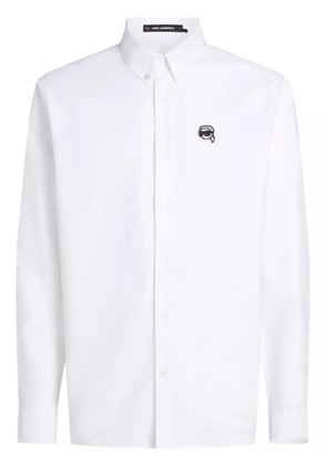 Karl Lagerfeld Ikon oxford shirt - White