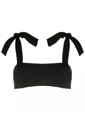 Clube Bossa Casall textured bikini top - Black
