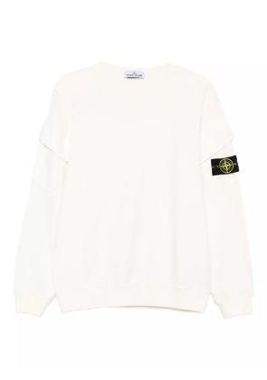 Stone Island 6100008 patch-pocket cotton sweatshirt - Neutrals