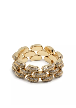 Lizzie Mandler Fine Jewelry 18kt yellow gold Cleo diamond ring