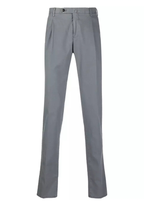 PT Torino cotton-lyocell blend chino pants - Grey