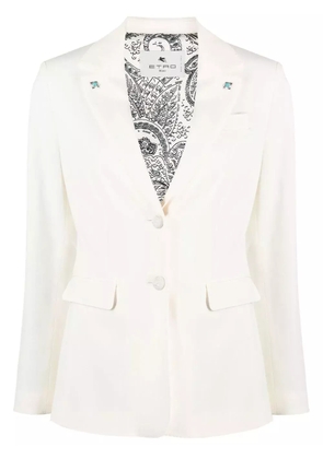 ETRO single-breasted blazer - Neutrals