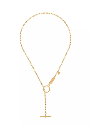 Coup De Coeur T-bar chain necklace - Gold