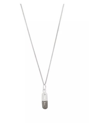 True Rocks mini pill pendant - Silver
