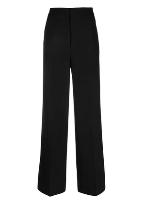 Blanca Vita overlapping-panel palazzo pants - Black