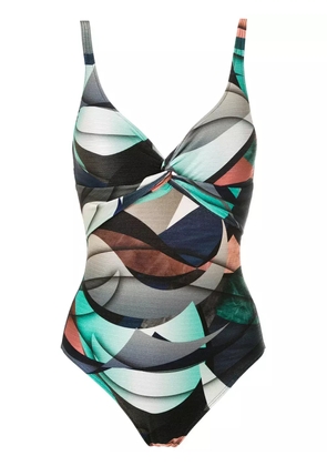 Lygia & Nanny Adriana printed swimsuit - Blue