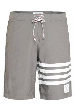 Thom Browne 4-bar swim shorts - Grey