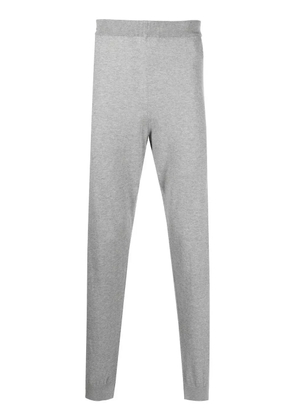 Corneliani fine-knit track pants - Grey