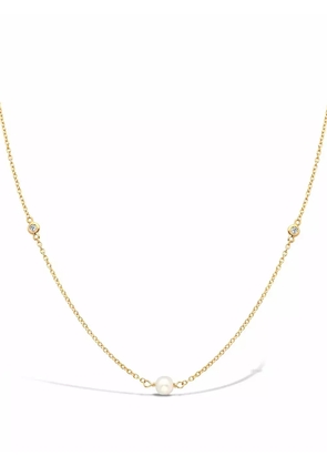 Pragnell 18kt yellow gold Sundance pearl and diamond necklace