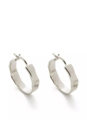 Monica Vinader Siren Muse hoop earrings - Silver