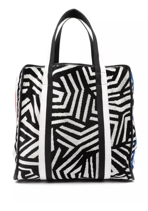 Missoni Home abstract-pattern terry-cloth tote bag - Black