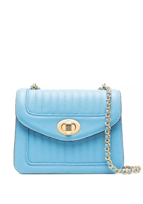 DELAGE mini Ginette shoulder bag - Blue