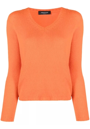 Fabiana Filippi V-neck cashmere sweater - Orange