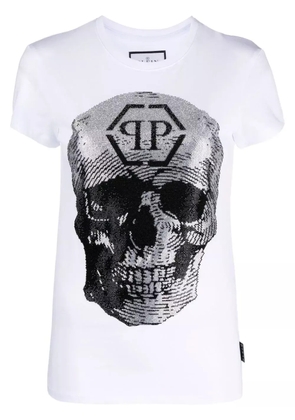 Philipp Plein Skull print T-shirt - White