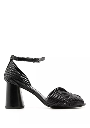 Sarah Chofakian Twiggy thin-straps sandals - Black