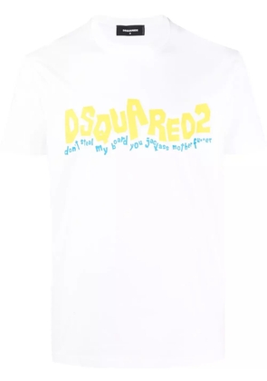 DSQUARED2 graphic print t-shirt - White