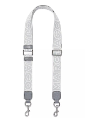 Marc Jacobs The Thin Outline Logo Webbing strap - Grey