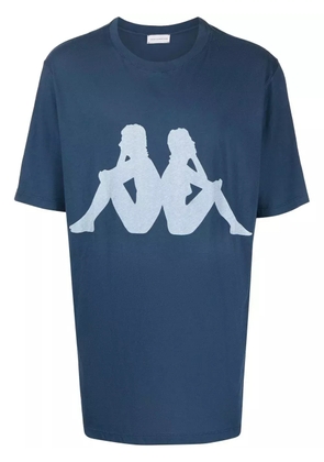 Faith Connexion x Kappa oversized T-shirt - Blue