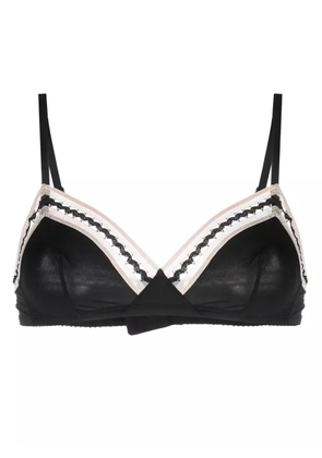 ERES Slalom triangle bra - Black