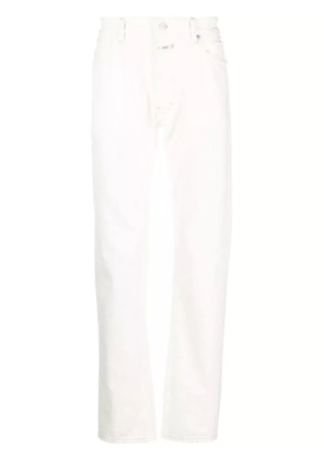 Closed mid-rise slim-cut jeans - White