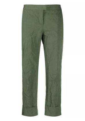 Fabiana Filippi concealed front-fastening trousers - Green