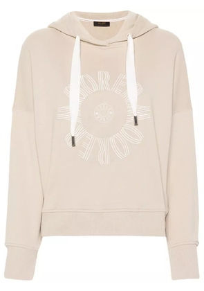 Moorer Damla-SFT cotton hoodie - Neutrals