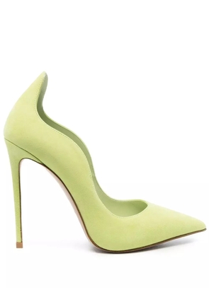 Le Silla Ivy scalloped pumps - Green