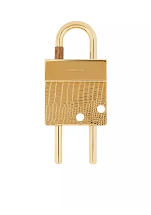 Givenchy crocodile-effect padlock - Gold
