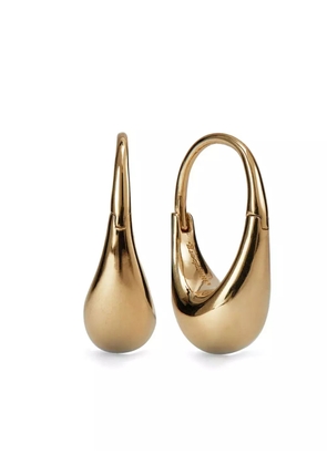 Otiumberg Roscida drop hoop earrings - Gold