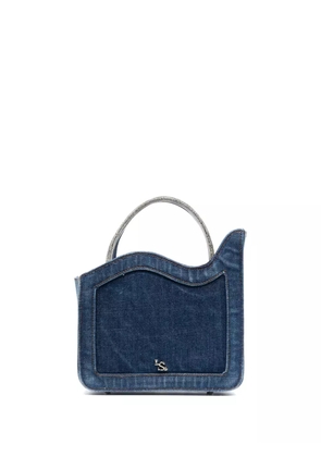 Le Silla Ivy denim tote bag - Blue