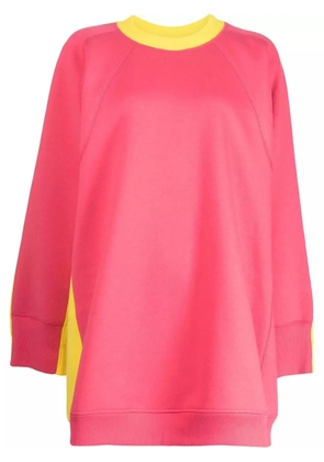 Celine Pre-Owned colourblock oversized sweatshirt - Pink