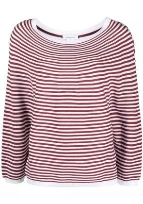Fabiana Filippi stripe-print knit jumper - Red